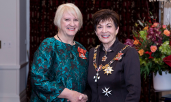 Naomi Cowan receives an MNZM Image