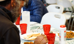 God prepares the table Image
