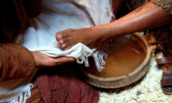 Feet washing Image