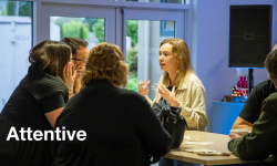 People centred leadership: Attentive Image