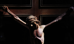 Easter Sunday in the megachurch Image